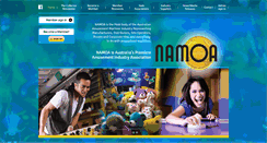 Desktop Screenshot of namoa.com.au