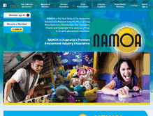 Tablet Screenshot of namoa.com.au